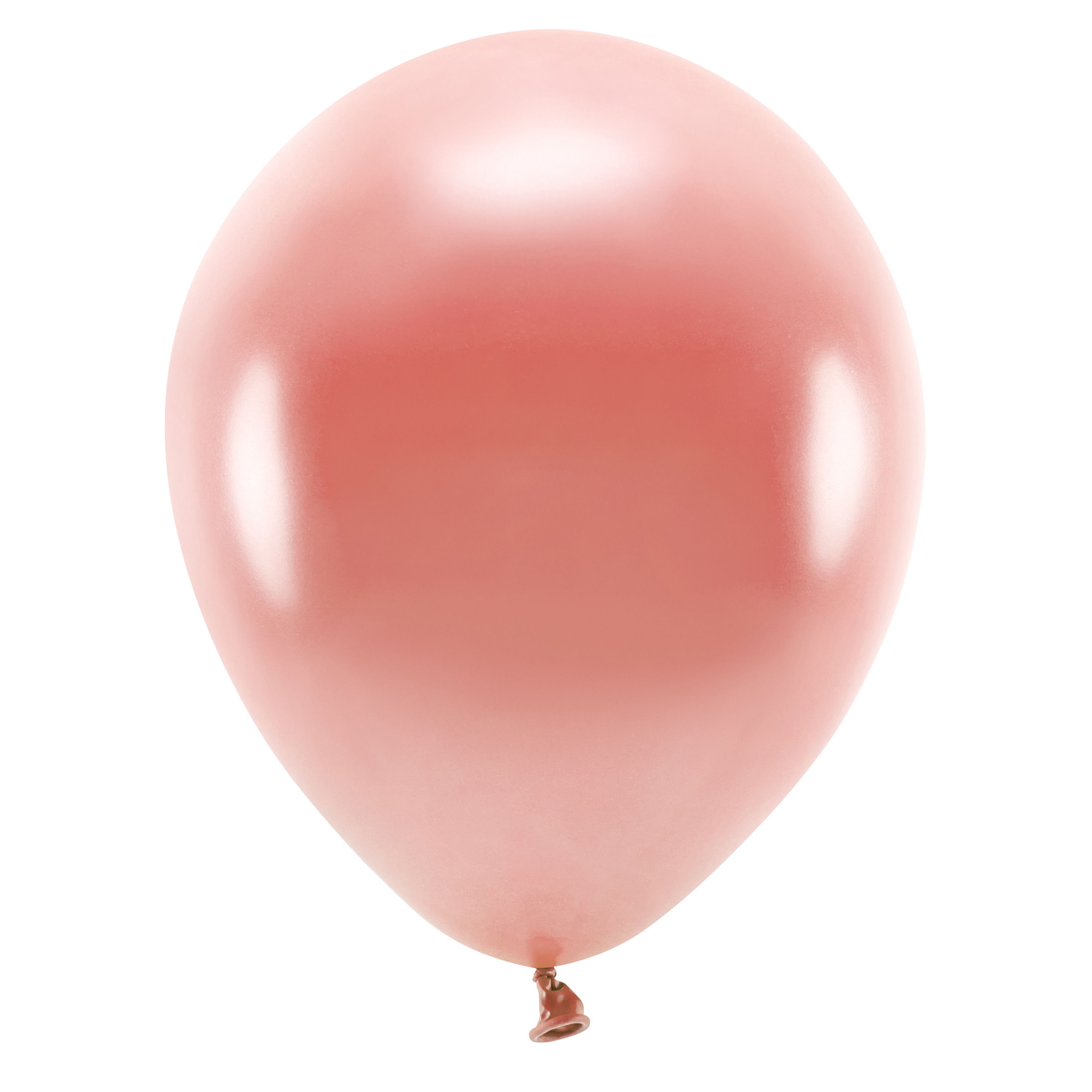 100x Rosegouden ballonnen 26 cm eco-biologisch afbreekbaar