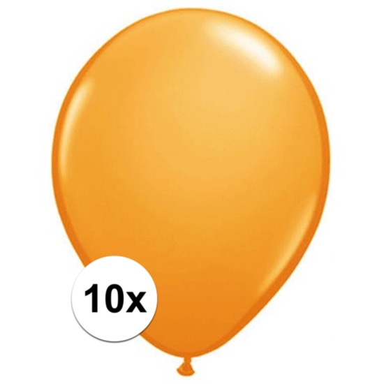 Qualatex Ballonnen oranje 10 stuks online kopen
