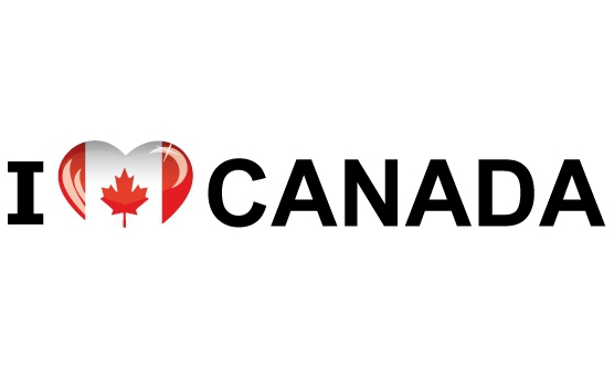 Bumper sticker I Love Canada