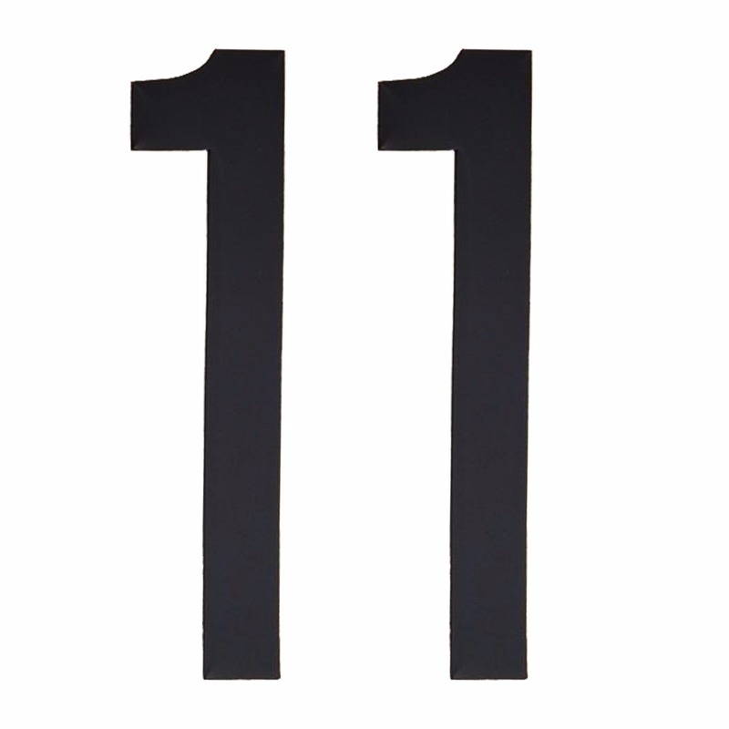 Cijfers-nummers stickers 11
