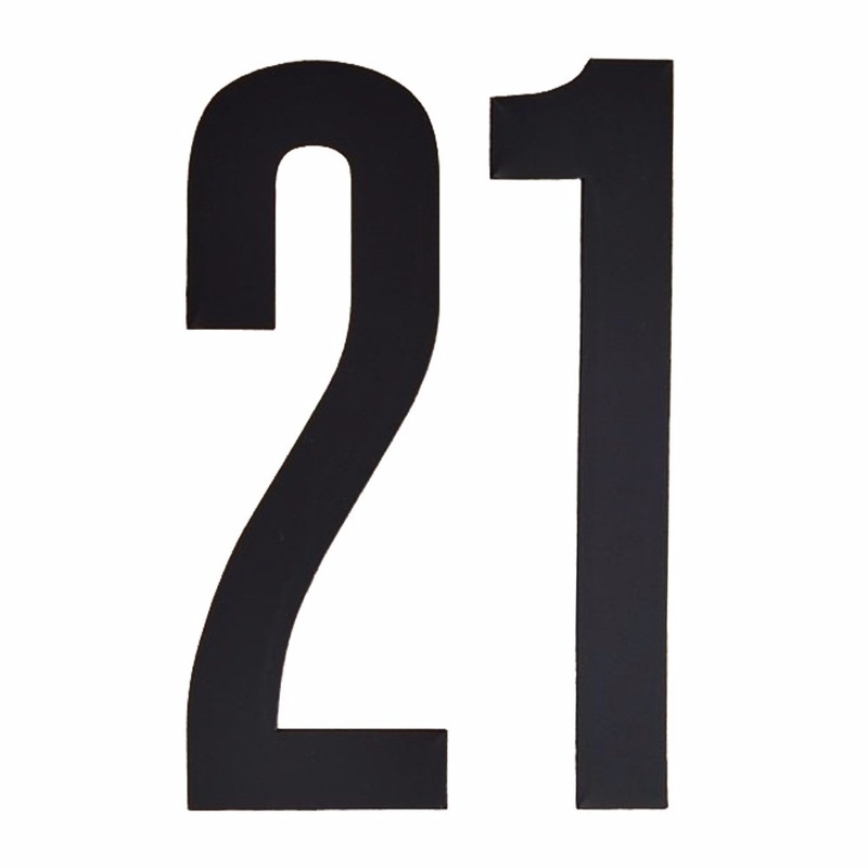 Cijfers-nummers stickers 21