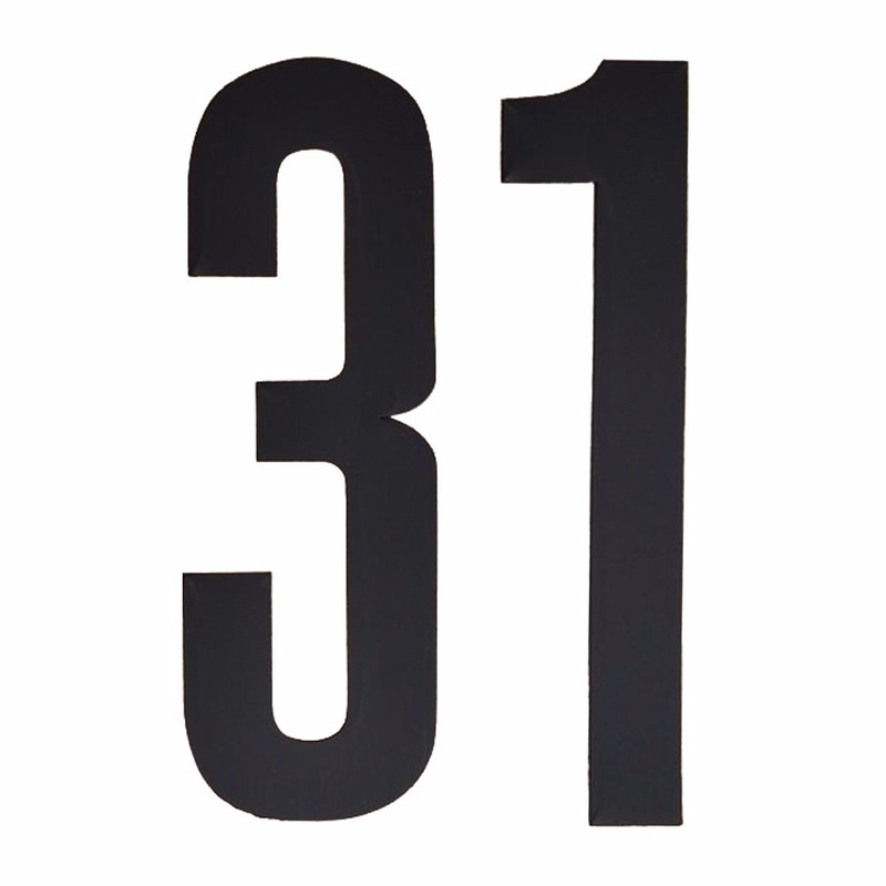 Cijfers-nummers stickers 31