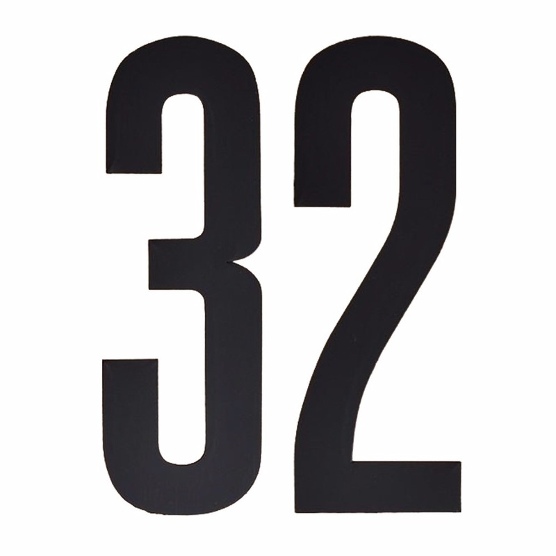 Cijfers-nummers stickers 32