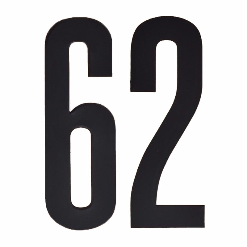 Cijfers-nummers stickers 62