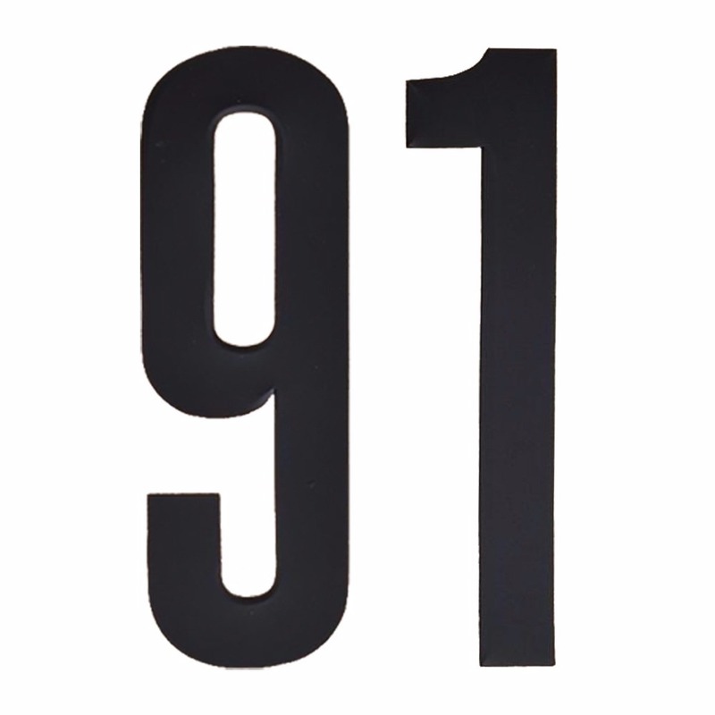 Cijfers-nummers stickers 91