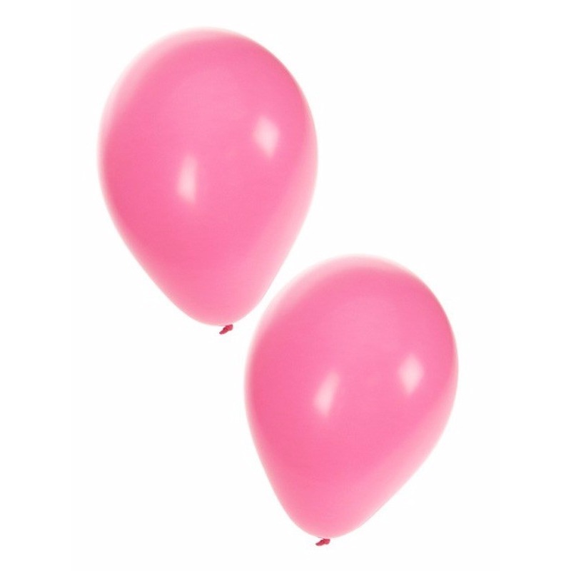 Lichtroze party ballonnen 25x