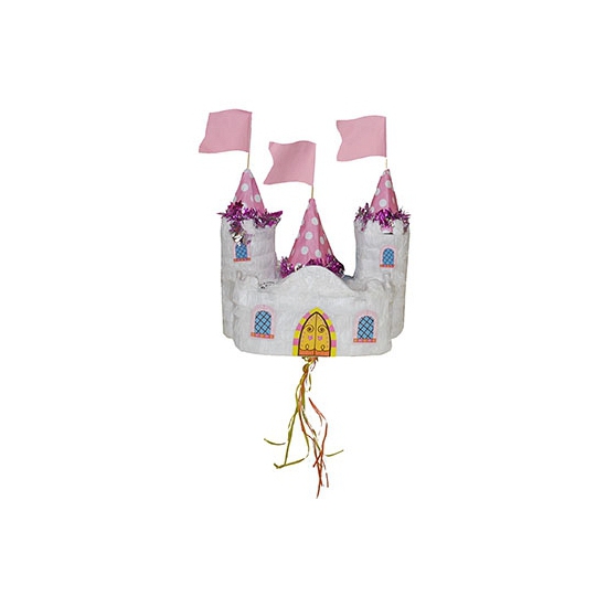 Merkloos Pinata kasteel 30 cm online kopen