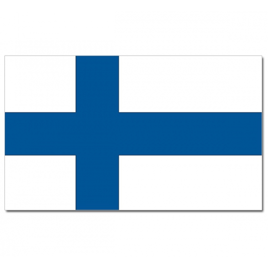 Vlag Finland 90 x 150 cm feestartikelen
