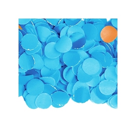400 gram green and blue party paper confetti mix