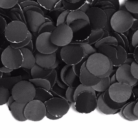400 gram zwart en witte papier snippers confetti mix set feest versiering