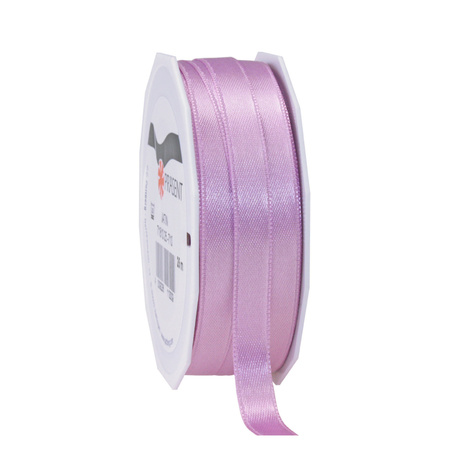 Satin presents ribbon - 2 purple colours - 25m x 1 cm