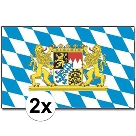 2x Flags Bayern 90 x 150 cm
