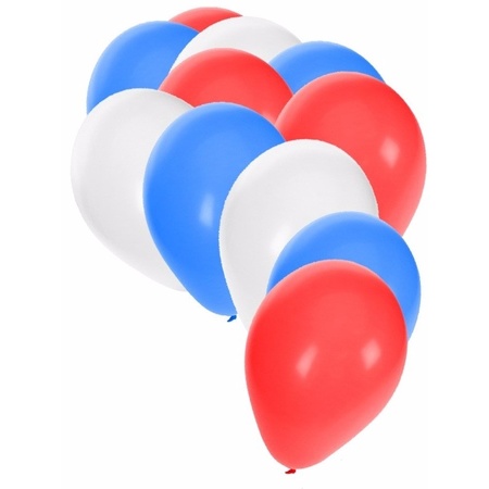Ballonnen in de kleuren van de VS 30x