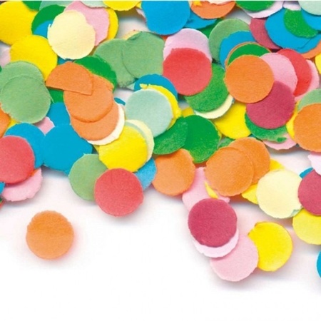 400 grams of colored confetti