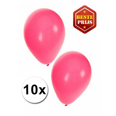 Pink party balloons 40x pieces
