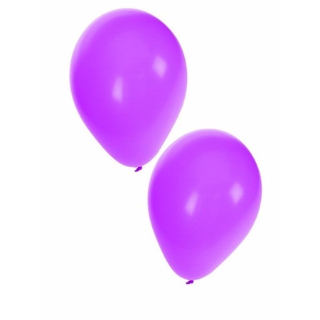 Paarse feest ballonnetjes 50x