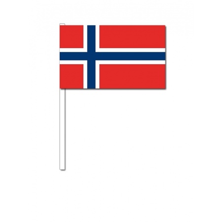 Noorwegen zwaai vlaggetjes 50x