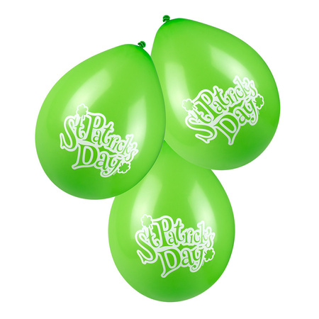 St Patricks Day decoration pack 2 buntings and 18 balloons