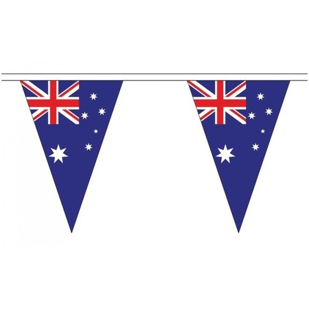 Landen vlaggen versiering set Australie 2x artikelen