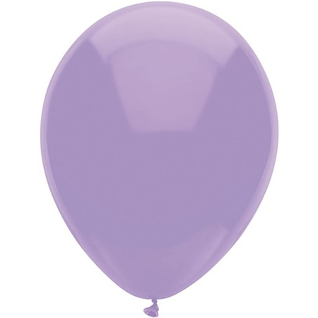 Ballonnen - lila paars - verjaardag/thema feest - 100x stuks - 29 cm