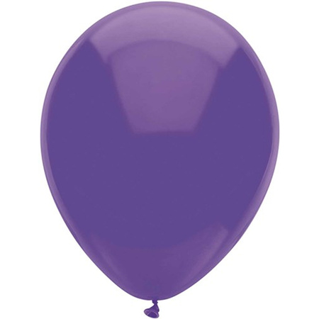 Ballonpomp met 200x ballonnen - verjaardag/thema feest - lila/paars
