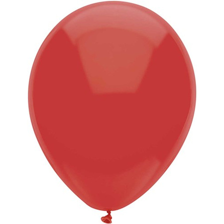 Ballonnen - rood - verjaardag/thema feest - 100x stuks - 29 cm