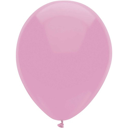 Elektrische ballonpomp met 200x ballonnen - dubbele vulfunctie roze/donkerroze