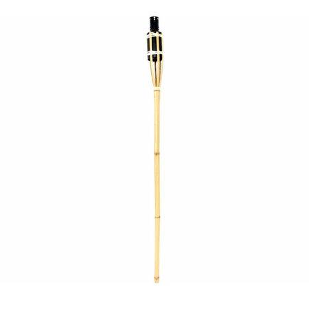 Esschert Design Garden Torch - bamboo - refillable - 90 cm
