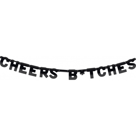 Cheers Bitches bunting