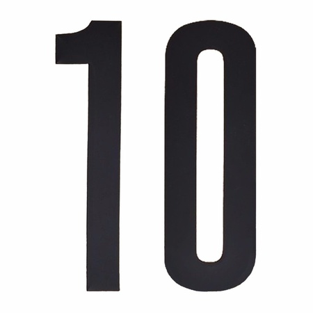Cijfers / nummers stickers 10