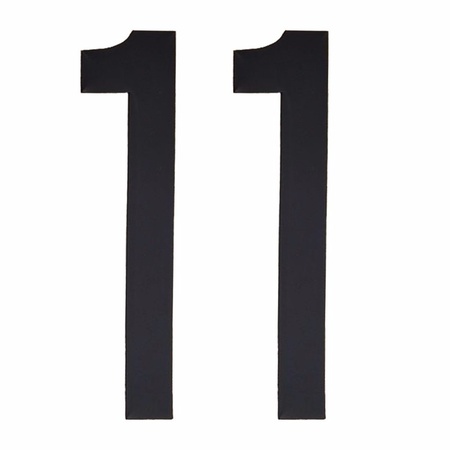 Cijfers / nummers stickers 11