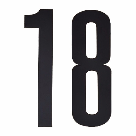 Cijfers / nummers stickers 18