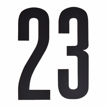 Cijfers / nummers stickers 23