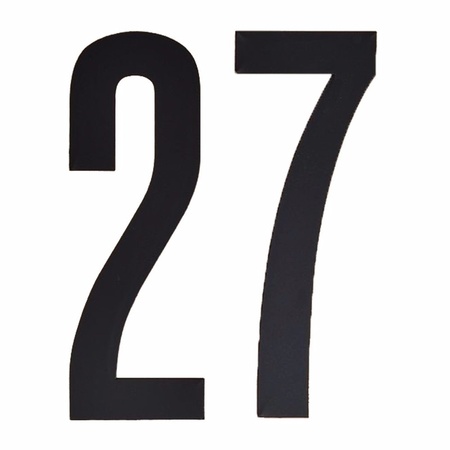 Cijfers / nummers stickers 27