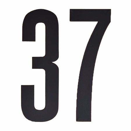Cijfers / nummers stickers 37