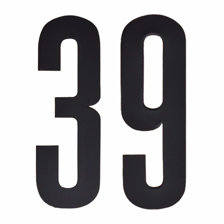 Cijfers / nummers stickers 39