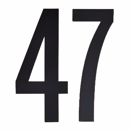 Cijfers / nummers stickers 47
