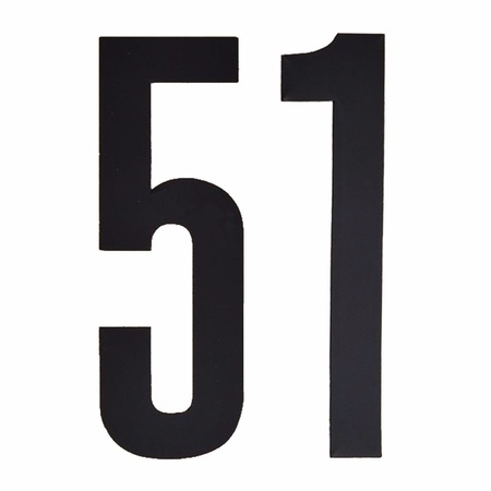 Cijfers / nummers stickers 51