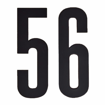 Cijfers / nummers stickers 56
