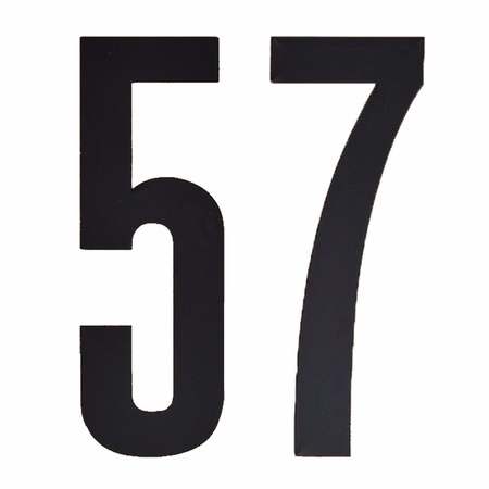 Cijfers / nummers stickers 57