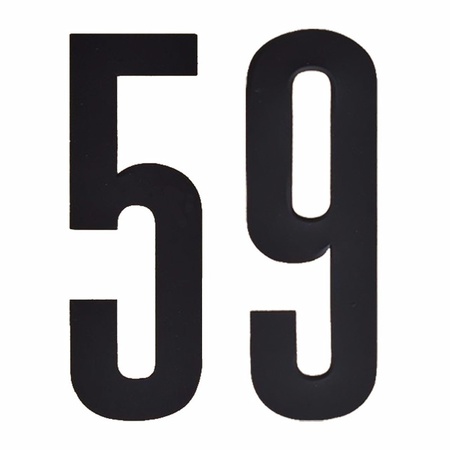 Cijfers / nummers stickers 59