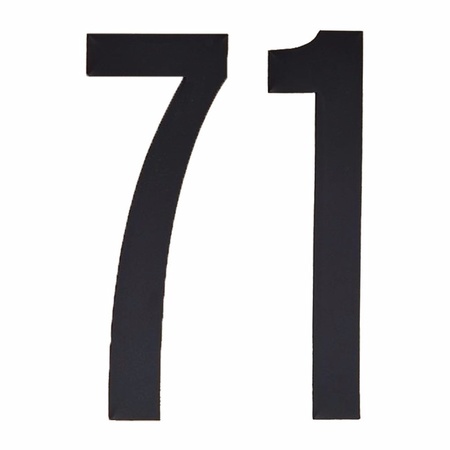Cijfers / nummers stickers 71