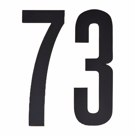 Cijfers / nummers stickers 73