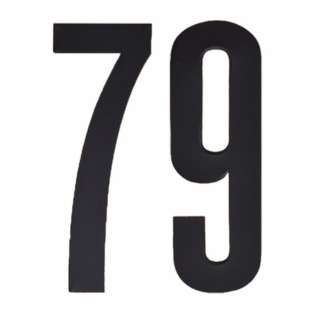 Cijfers / nummers stickers 79