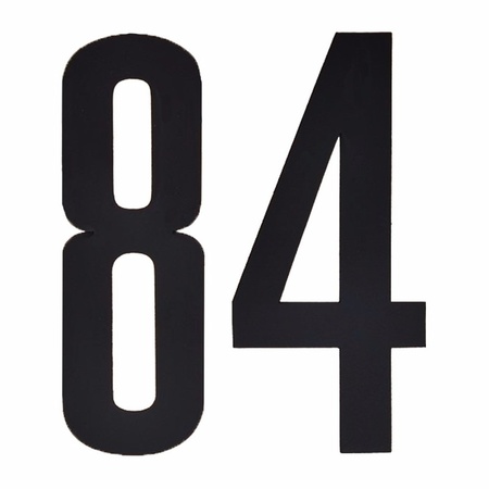 Cijfers / nummers stickers 84
