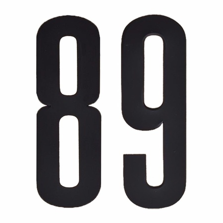 Cijfers / nummers stickers 89