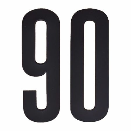 Cijfers / nummers stickers 90