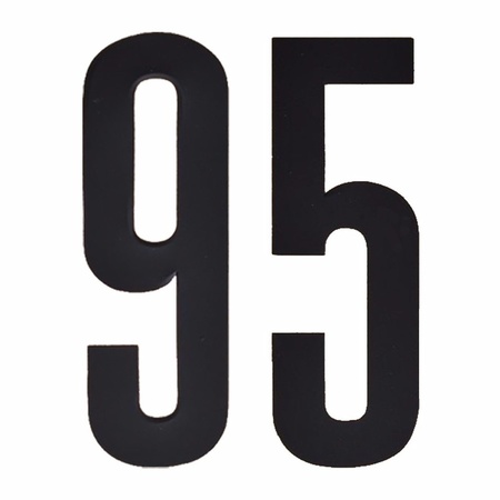 Cijfers / nummers stickers 95