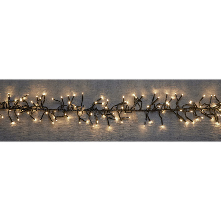 Christmas lights with timer and dimmer warm white 1152 leds 7 m