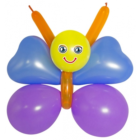 DIY balloon butterfly set